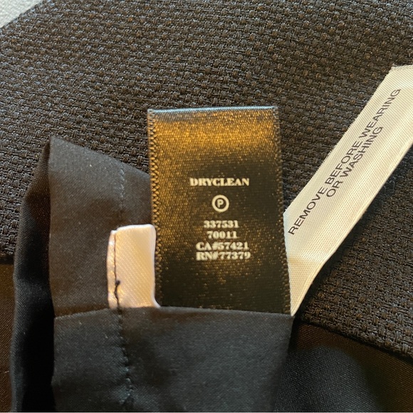 Ann Taylor sheath black dress size 4 with neckline detailing - Picture 7 of 9